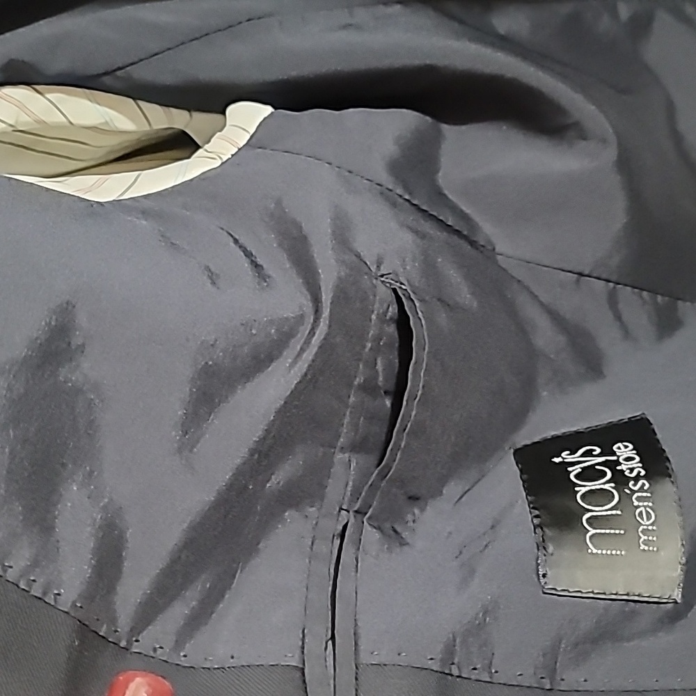 Lauren Ralph Lauren Black100% Wool Men's Suit - Picture 10 of 11